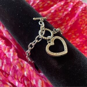 Fashion Stainless Steel Jewelry For Woman Heart Chain Bracelet